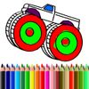 BTS Monster Truck Coloring